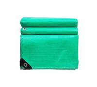 Bâche Imperméable 350 x 430 cm Résistante Aux Déchirures UV Intempéries Tarpaulin Étanche avec Coins Renforcés et Œillets pour Meubles de Jardin Bois Piscine Trampoline, Vert