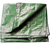Bâche imperméable 6x10 m 210 g/m2, verte