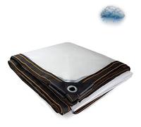 Bache Impermeable avec Oeillet 2x6 M, Baches Transparente Anti-UV, Bâches Indéchirable Et Résistante Aux Intempéries pour Mobilier De Jardin, Bois, Piscine Et Voiture