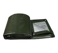 Bâche imperméable, bâche de Jardin avec œillets en Aluminium, bâche tissée bâche de Protection bâche de Bateau bâche pour Bois, Taille et Couleur personnalisées Disponibles (4m*11m|165g/m²)