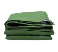 Bâche imperméable, Bâche de Protection Robuste en Toile Verte for Meubles Jardin, Camping, Caravane(1.2x1.8m)