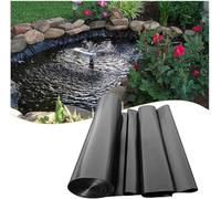 Bâche imperméable de 0,2 mm d'épaisseur pour étangs de jardin, étangs à poissons, cascades et caractéristiques d'eau décoratives - 4,5 x 5 m