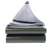 Bâche imperméable d'extérieur 188 g/m² 6 x 10 m Bâche en polyéthylène robuste pour camping, piscine, pavillon, jardin, protection des plantes, imperméable et résistante aux UV