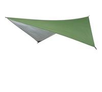 Bâche imperméable d'extérieur 230 × 140cm, auvent de pluie, tapis de survie d'ombre Portable for pique-nique, barbecue, Camping, extérieur(Green 1 Set)