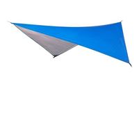 Bâche imperméable d'extérieur 230 × 140cm, auvent de pluie, tapis de survie d'ombre Portable for pique-nique, barbecue, Camping, extérieur(Blue 1 Set)