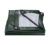 Bâche imperméable épaisse et résistante avec œillets renforcés, for Toit en Bois de Chauffage, Camping, Patio, Piscine, Bateau, remorques à Benne basculante pour Camping(Green,2 * 3.0M)