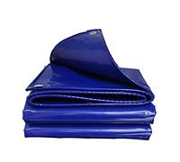 Bâche imperméable et résistante 2 m x 2 m - PVC Durable 600 g/m² pour Camion, Usage Multiple, Jaune, Protection résistante aux intempéries pour Le Stockage extérieur