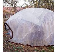 Bâche imperméable et résistante - 8 x 8 m - Pour jardin, auvent, balcon, tente, bateau, extérieur - Protection des plantes d'hiver - Film transparent