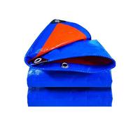 Bâche imperméable et résistante avec œillets, épaisseur 14 mil, 180 g/m², idéale pour toiture, terrasse, Camping, 6 x 10 m (19,7 x 32,8 pi), Couverture Polyvalente