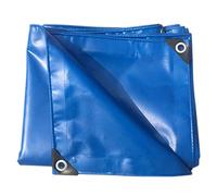 Bâche imperméable et résistante de 0,45 mm d'épaisseur, tente de camping pliable avec œillets, couverture de sol de 3 x 6 m