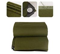 Bâche imperméable et résistante - Vert armée - Respirante - Anti-pluie - Anti-poussière - Résistante au froid - 2 x 3 m - Idéale pour une protection extérieure et une utilisation intensive