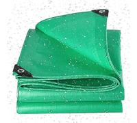 Bâche Imperméable Étanche 560 x 560 cm Imperméable et Indéchirable Âche Industrielle Robuste pour Bois, Jardin, Toit Construction, Vert