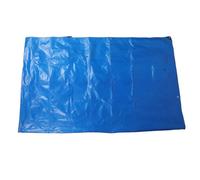 Bâche Imperméable PE Bleu avec Œillets, Résistante Déchirure pour Bûches | Double Face Colorée, Protection Soleil et Froid, Usage Extérieur, Événements, Abri Pluie D'urgence