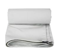 Bâche Imperméable pour Camping Toile Bâche Bâche Couverture Robuste avec Oeillets en Métal Tente Pluie Imperméable pour Extérieur Mobilier de Jardin - Blanc 600g/m² (2x8m (6.5ftx26.2ft))