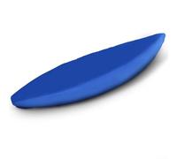 Bâche imperméable pour kayak pour le rangement en plein air et les voyages | Bâche robuste avec protection solaire | Système de fermeture à rouleau et clip réglable | Gris bleu (350 mblue)