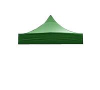 Bâche imperméable pour tonnelle d'extérieur - Housse Oxford résistante aux UV - Auvent remplaçable pour tente pare-soleil (2 x 2 m, vert) - Protection pour votre terrasse