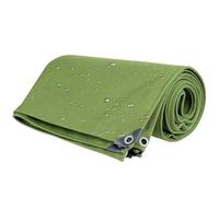 Bâche imperméable, Toile Extra-résistante 600 g/m², idéale pour Le renforcement des Bords de toiture, Le Camping, Les terrasses, Les piscines, Les Bateaux, Toile Verte (1,5 x 5 m).