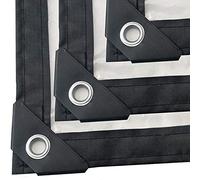 Bâche imperméable transparente avec œillets - 5 mm - Pour meubles de jardin, piscine, voiture - 2 x 7 m