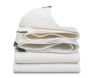 Bâche imperméable ultra-résistante, Bâche épaisse en toile Oxford for tapis de sol camping avec œillets, plusieurs tailles(2x6.5m)