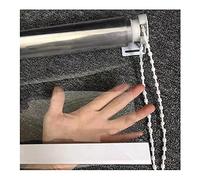 Bâche imperméable ultra-résistante, Stores à rouleau en pvc transparent, rideaux d'intimité faits sur commande d'intérieur et d'extérieur de tailles multiples(130x200cm/52x79in)