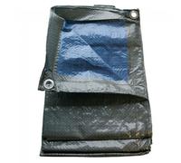 Bâche légère de protection TECH-IT - 5 x 8m - Acier - Polyéthylène - Gris