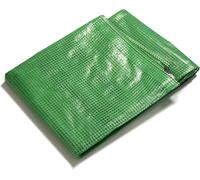 Bâche Leno 240 g/m² 4 x 6 m Vert/Transparent