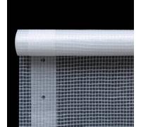 vidaXL Bâche Leno 260 g/m² 2 x 6 m Blanc
