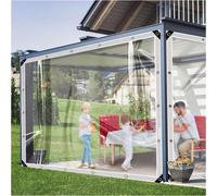 Bâche maille imperméable Transparent PVC 420 g/m² Blanc 2x1 m
