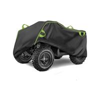 Bache Moto Exterieur Etanche Housse De Protection pour Quad Accessoire VTT UTV Imperméable Anti-poussière Anti-UV Anti-Vent Housse De Moto(XXXL)