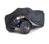 Bache Moto Exterieur Etanche Housses UTV Côte À Côte Housse Rangement Extérieure Imperméable Noire Protège Soleil La Poussière Et La Pluie Housse De Moto(L)