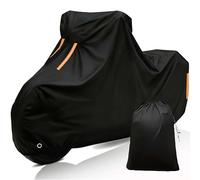 Bache Moto Exterieur,pour Govecs Schwalbe Schwalbe丨Housse de Motos imperméable avec Bande RéFléChissantes Et Trou De Serrure Protecteur UV Pluie Anti-poussière