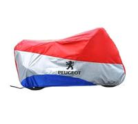 Bâche Moto pour Peugeot Metropolis 400i RS,Imperméable Robuste Anti-UV Housse Protection Extérieure,Couverture Résistante au Vent et à la Poussière en Tissu Oxford Durable,E