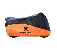 Bâche Moto pour Peugeot Pulsion 125,Imperméable Robuste Anti-UV Housse Protection Extérieure,Couverture Résistante au Vent et à la Poussière en Tissu Oxford Durable,D