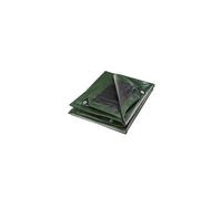 Bâche multifonction noire et verte 240 g/m2 werkapro 4 x 5 m