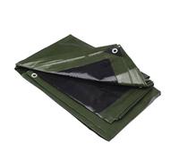 Bâche multifonctions noire et verte 240 g/m2 WERKA PRO 1,5 x 6 m
