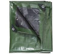 Bâche multifonctions noire et verte 240 g/m2 Werkapro 8 x 12 m