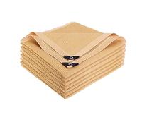 Bâche Ombrage Rectangulaire,Toile Ombrage Imperméable,Voiles D'ombrage pour Patio,Serres Filet Coupe-Vent Respirant,Perméable À L’Eau, Renforce,Épaissir pour Balcon Terrasse Exterieur(200cm x 250cm)