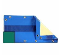 Bâche opaque piscine Cerland Octo 8.40 m x 4.90 m Vert