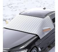 Bâche Pare-Brise Hiver pour Mitsubishi Mirage G4 2000-2024 2025 2026 | Protection Givre et Neige Anti-Gel pour Voiture, Pare-Brise 3 Couches Épais avec Rabat Anti-Vol et Protection Rétroviseurs