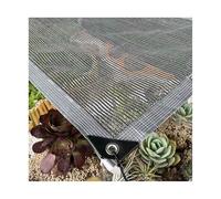 Bâche Pare-Soleil Anti-UV 55% Filet Pare-Soleil Réfléchissant en Aluminium 2x2.0m 3x4.0m 4x6.0m 5x5.0m Tissu D'ombrage pour Serre Jardin Pelouse Terrasse Pergola(5.0x5.0 m=16.4x16.4 ft)