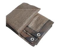 Bâche pare-soleil d'extérieur pour tonnelle, terrasse, abri de jardin, clôture d'intimité (café, 1,5 m x 3 m)