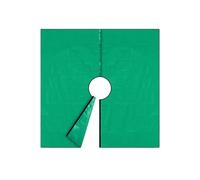 Bâche paysagère à découper avec trou d'accès - 30 cm pour une coupe soignée des buissons et une collecte facile des feuilles, imperméable avec crochets d'angle sécurisés