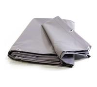 Bâche Pergola 3x5 m - Ultra résistante - Etanche - Anti-UV - Fabrication française - Grise - Œillets