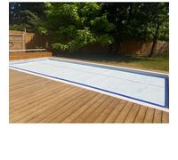 Bâche piscine anti-algues 9 x 4 m - Blanche - Duobull