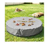 Bache Piscine Ronde 3.66 Imperméable À l'eau et À La Poussière，en Oxford 210d Convient aux spas d'extérieur,Gray-96 * 12inches（245 * 30cm）