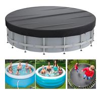 Bache Piscine Ronde 366, 210 D Bache Bulle Piscine, BâChe Piscine ImperméAble Et IndéChirable, Convient à Tous Les Types De Piscines, Bache A Bulle Piscine