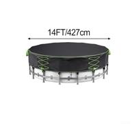 Bâche Piscine Ronde 600D pour heavy-duty Résistante pour déchirure(14FT) | Tissu Oxford 600D épais, coutures renforcées, résiste aux déchirures, usage extérieur longue durée