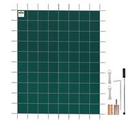 Bâche Piscine-VEVOR-Polypropylène-6,1 x 11,6 m-Couverture Solaire Piscine ExtérieurProtection de Piscine et des Enfants-Vert