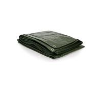 Bâche plastique 5 x 8 m Verte Protection Anti UV