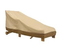 Bâche pour Chaise Longue de Exterieur , 210D Oxford Housse de Couverture pour Transat pour Patio, Housse de Protection pour Bain de Soleil Jardin Imperméable avec Corde (Size:218*86*76cm,Color:A)